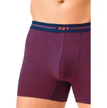 KEY PÁNSKÉ BOXERKY MXH 319 BAMBOO Barva: czerwony, Velikost: XXL