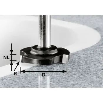 Fréza Rovinná fréza HW D 52/R1ss S12 [492701]