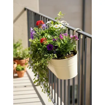 Sinsay - Květináč - krémová - 691FT-01X - 691FT-01X-ONE-1