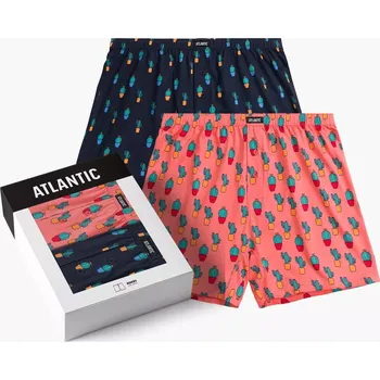Boxerky Atlantic PÁNSKÉ BOXERKY 2MBH-005 VOLNÉ Velikost: XXL