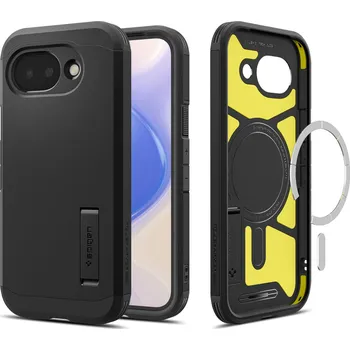 Pouzdro na mobilní telefon Spigen Tough Armor MagSafe Black Google Pixel 10a