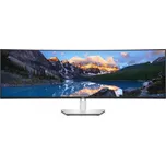 DELL UltraSharp U4924DW 124,5 cm (49") 5120 x 1440 px 5K Ultra HD LCD Černá, Stříbrná