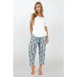 Momenti Per Me LEŽÉRNÍ KOSMETICKÉ PYŽAMO KR Barva: green, Velikost: S