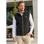 Pánská softshellová vesta ALTISPORT ALM006517 ČERNÁ S
