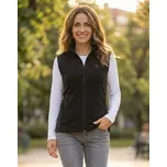 Dámská fleecová vesta ALTISPORT ALW002518 ČERNORŮŽOVÁ XXXL