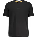 Boss 50473278TCHUP Pánské tričko černé 2XL