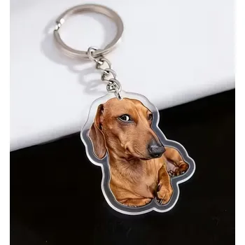 Přívěsek na klíče s jezevčíkem