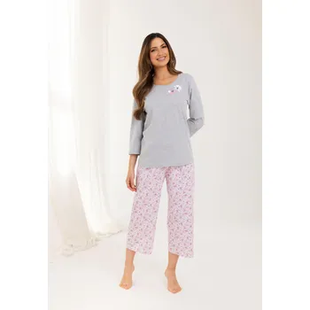 Pánské pyžamo Regina DÁMSKÉ PYŽAMO 711 3/4 R Velikost: M