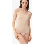 Gatta BEZEŠVÉ TRIČKO CAMISOLE TOP Barva: natural, Velikost: M