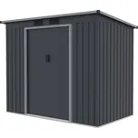 LANIT PLAST, s.r.o. plechový domek LANITPLAST HALLE 74 ANTRACIT LG4023