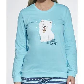 Pánské pyžamo CORNETTE DÁMSKÉ PYŽAMO 671/345 SWEET PUPPY DR PRODEJ Velikost: XXL