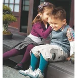 Gatta HLADKÉ PUNČOCHÁČE DĚTI 2-6 LET Barva: grey.g18, Velikost: 104-110