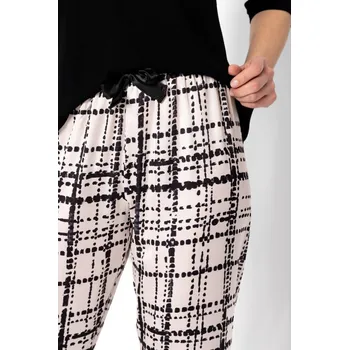 Pánské pyžamo Momenti Per Me NADČASOVÉ PYŽAMO 3/4 R Velikost: S