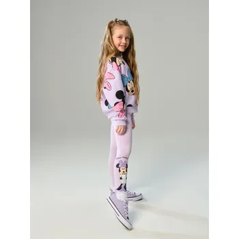 Dívčí oblečení Sinsay - Sada 2&nbsp;legín Minnie Mouse - levandulová - 128GA-04X - 128GA-04X-122