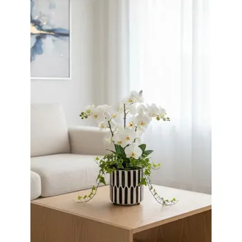 Květináč Sinsay - Keramický květináč - černá - 860GJ-99X - 860GJ-99X-ONE-1