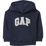Chlapecká mikina GAP V-FRCH LOGO 12-18M Tmavě modrá, Šedá