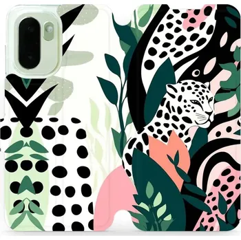 Pouzdro na mobilní telefon Flip pouzdro Mobiwear na mobil OnePlus 15R - VP53S, levhart (Knížkové flip pouzdro, obal, kryt na mobil OnePlus 15R, tenký design, silikonová vanička, stojánek)