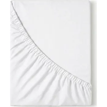 Prostěradlo Kvalitex Jersey prostěradlo s lycrou bílé 140x200cm