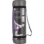 Šedá podložka na jógu HMS - délka 183 cm, šířka 61 cm, výška 1,5 cm - 20043228