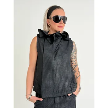 WENDY TRENDY Černá vesta LUCY Černá, UNI XS-L