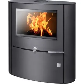 Krbová kamna Abx Omaha - černý plech;