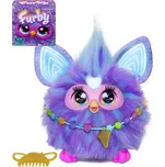 HASBRO PLYŠ Furby interaktivní fialový zvířátko na baterie Světlo Zvuk