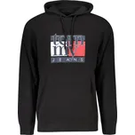 Tommy Jeans DM0DM22092 Pánská mikina s kapucí černá XL