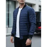 Tmavě modrá pánská prošívaná bomber bunda TX4419 Velikost: 2XL