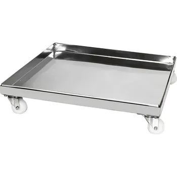 Úlový vozík - podstavec - nerez - 53x53 cm