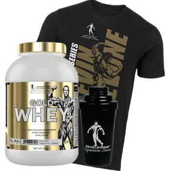 Protein Kevin Levrone Gold Whey 2000 g + ZDARMA Triko + Šejkr 500 ml