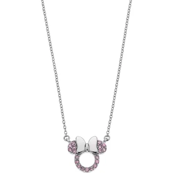 Šperk Disney dětský náhrdelník Minnie Mouse stříbrný NS00048RZPL-157.CS