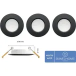 LED stropní svítidlo Philips HUE 8720169264793 Slim IP44 8,3W 1000 lm 2000-6500 K černé - kompatibilní se SMART HOME by hornbach