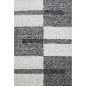 Koberec Kusový koberec GALA SHAGGY 2505 Light Grey Rozměr: 100x200 cm