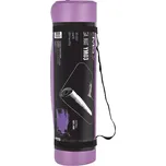 Fialová podložka na jógu HMS - délka 183 cm, šířka 61 cm, výška 1 cm - 20043224