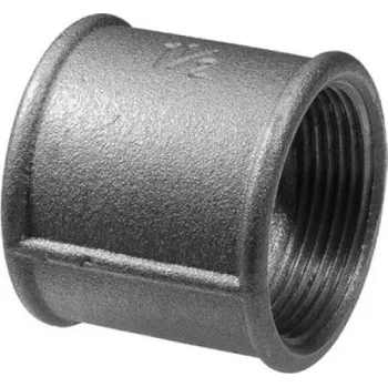 Vodovodní potrubí Černý nátrubek 2 1/2" SVSFC27025