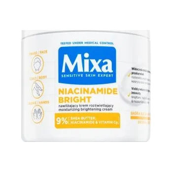 Tělový krém Mixa Niacinamide Bright hydratační krém Moisturising Anti-Dark Spot Cream 400 ml