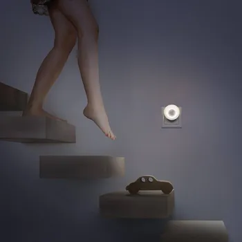 Lampička OSRAM LED zásuvkové noční světlo LUNETTA BACKLIGHT bílé senzor bílá LED 0,31 W celkem