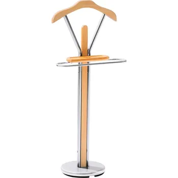 Věšák Věšák Roman 46x109 cm - Black Red White - BRW Hliník / Buk 46x109 cm