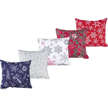 Dekorativní polštářek Pleva Zimní bylinný polštářek pro dobrý spánek 17x17 cm, 1ks