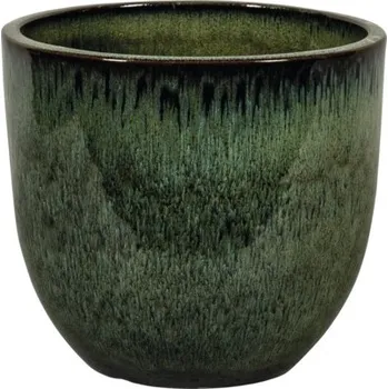 Květináč Květináč Lafiora Oslo Ø 37 cm x 31 cm zelený