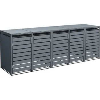 Zahradní nábytek Kostka odpadkového koše 5x240l,