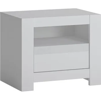 Noční stolek Noční stolek Novi - Meble Wojcik Bílý Mat 54x46 cm