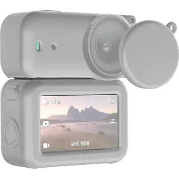 Náhradní díl pro mobilní telefon Silikonový ochranný kryt Puluz pro DJI Osmo Nano (šedý)