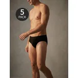 Sinsay - Sada 5 kalhotek - černá