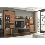Obývací stěna GRANIERI dub tabaco/matera