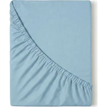 Prostěradlo Kvalitex Jersey prostěradlo s lycrou světle modré 220x200cm