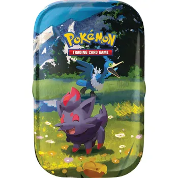 Sběratelská karetní hra Pokémon TCG Mega Evolution Ascended Heroes Mini Tin Zorua/Cramorant