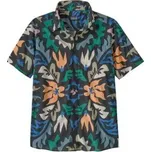Patagonia Go To Shirt Men Kaleido: Black černá XL