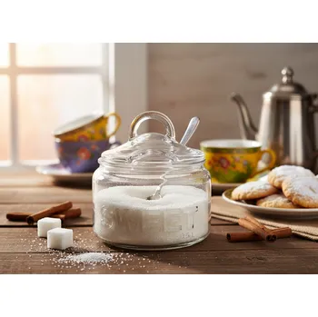 Dóza na potraviny Skleněná cukřenka s víkem EDIGENIA 0,5 l 843933