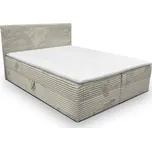 Čalouněná postel MOLLO 140x200 cm Béžová